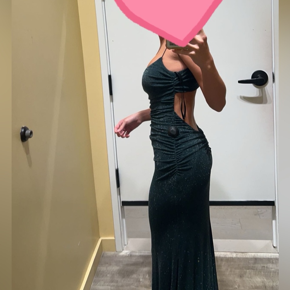 Windsor Green Bodycon Maxi Dress for Prom